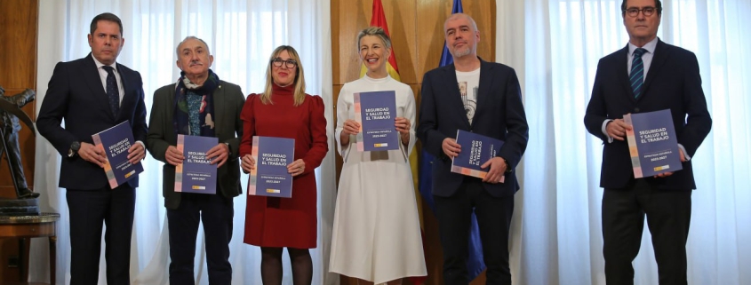 Firmantes de la Estrategia Española de Seguridad y Salud en el Trabajo 2023-2027