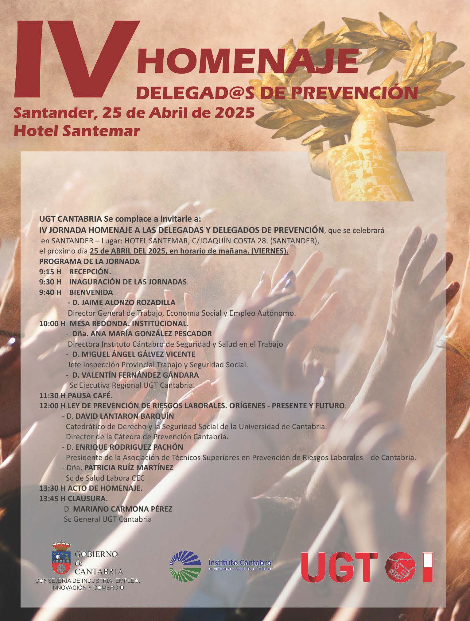 Programa Día Mundial Seguridad y Salud en el Trabajo 2025
